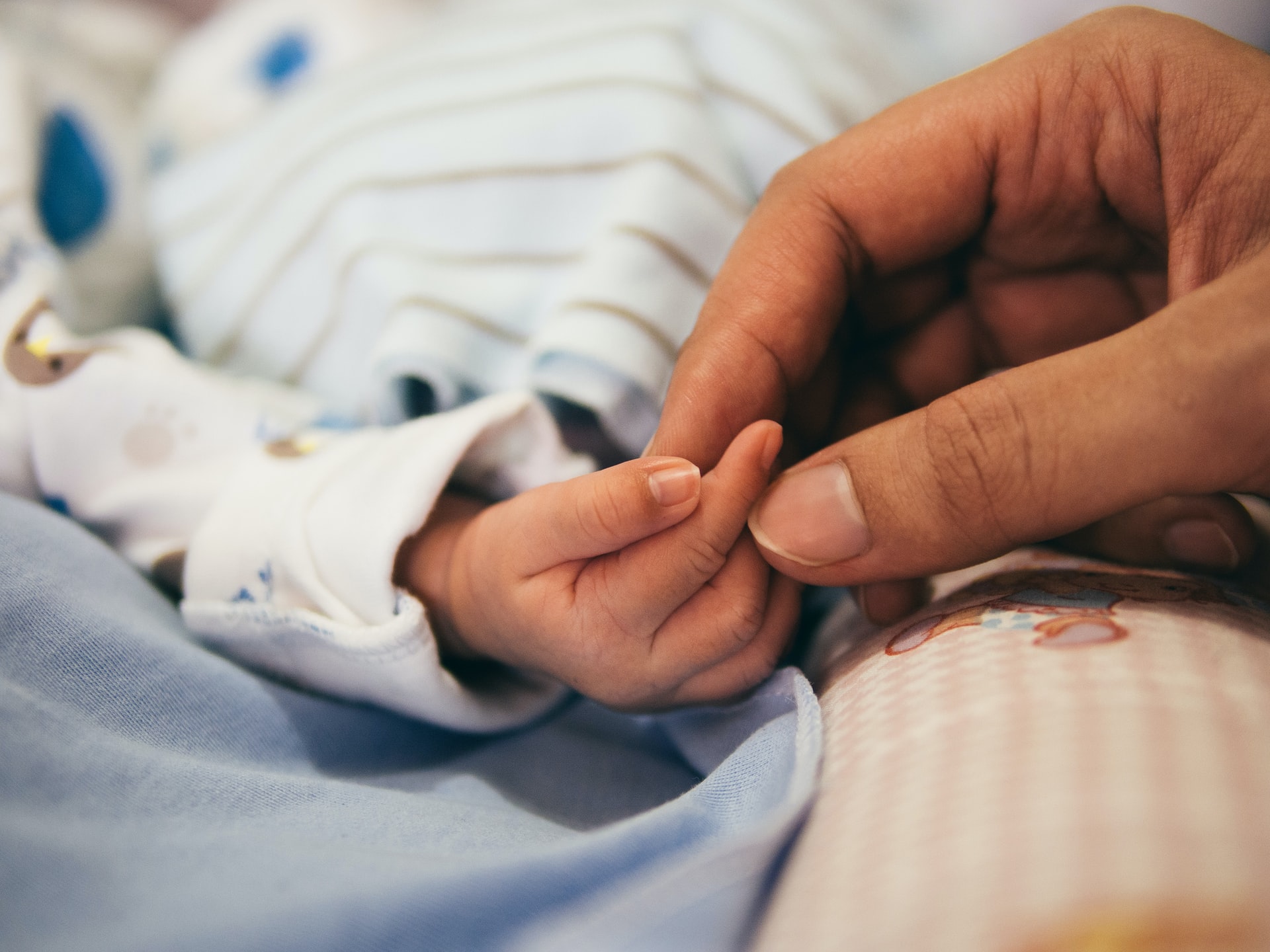 Infant hand